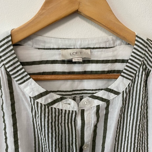 Loft Long Sleeve Striped Yop - Picture 2 of 5